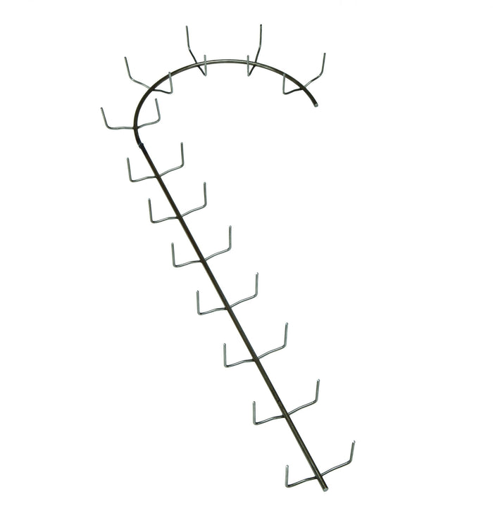 24″ Clamp Candy Cane - Right Hand