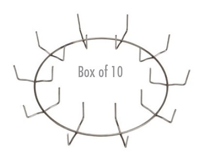 10″ Clamp Ring - Regular Clip (Box of 10)