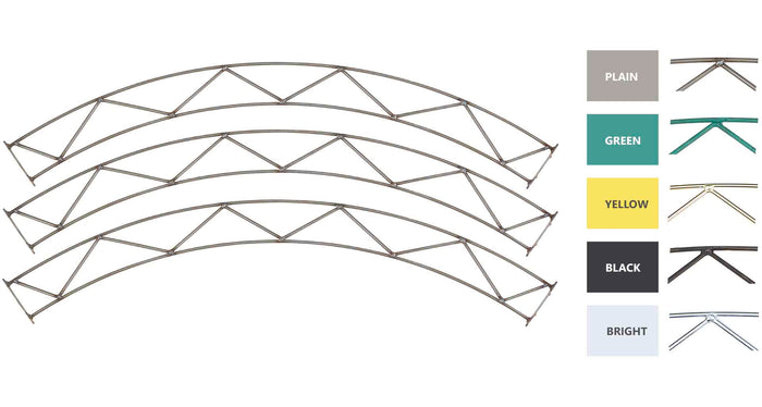 Double Rail, Build-it-Yourself, 48", BRIGHT