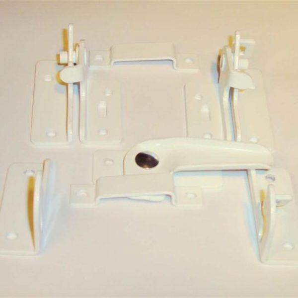 MMP Double Basement Hardware White Painted